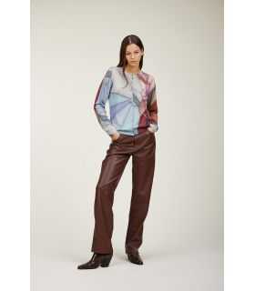 Giacca coreana con stampa Vetrate double use