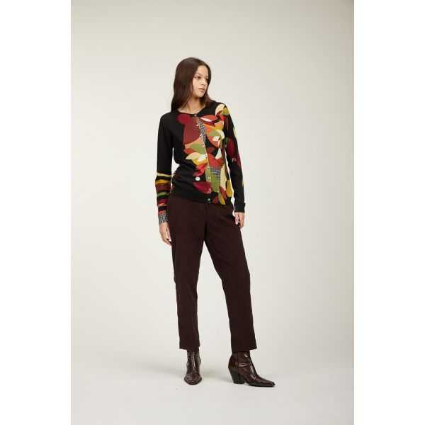 Korean jacket with Astratta print double use