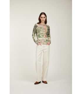 Giacca coreana con stampa Liberty double use