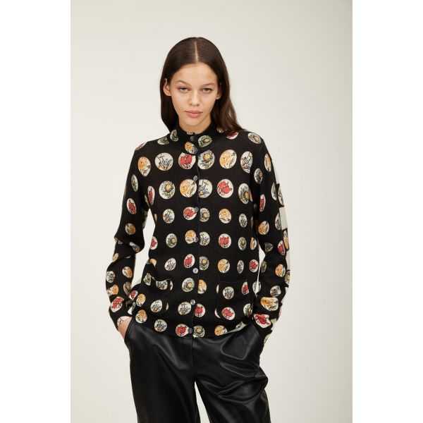 Jacket with Stemmi print