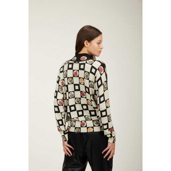 Jacket with Stemmi print