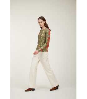 Korean jacket with Stemmi print double use