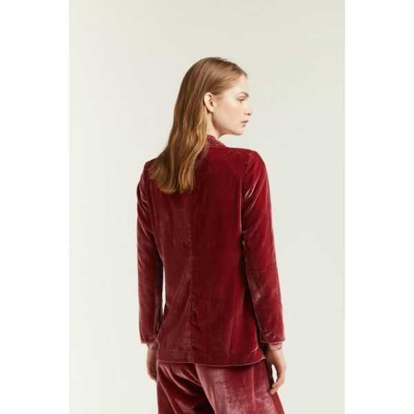Blazer in velluto