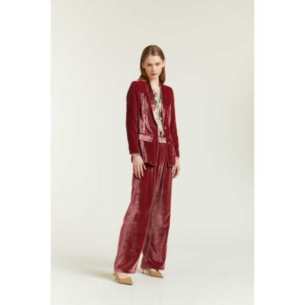 Blazer in velluto