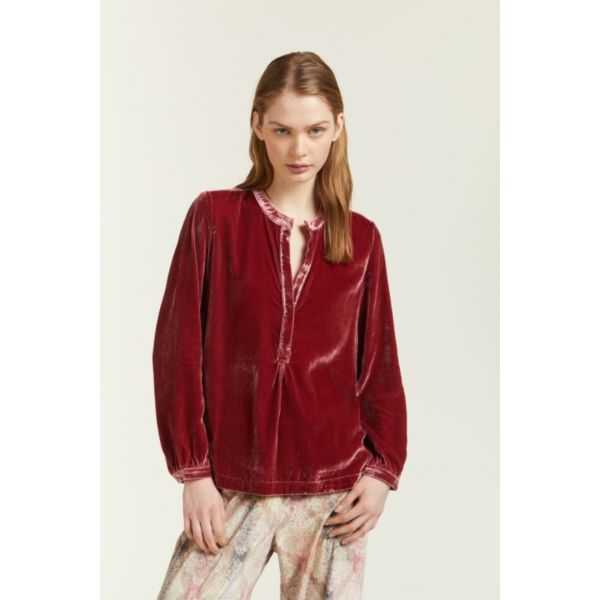Blusa in Velluto