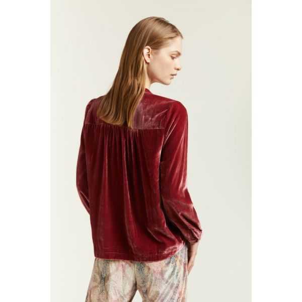 Blusa in Velluto