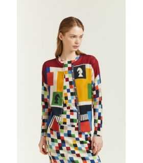 Twin set with Chess print (Z354+Z355) double use