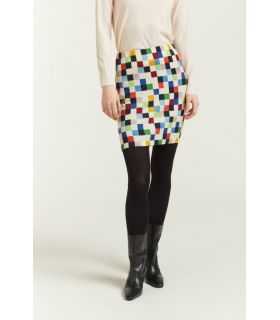 Skirt with Chess print