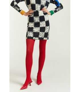 Skirt with Squares print