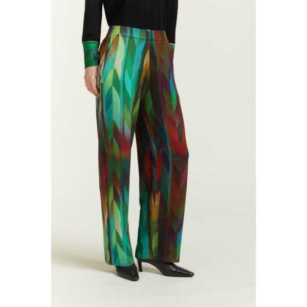 Pants with Optical print