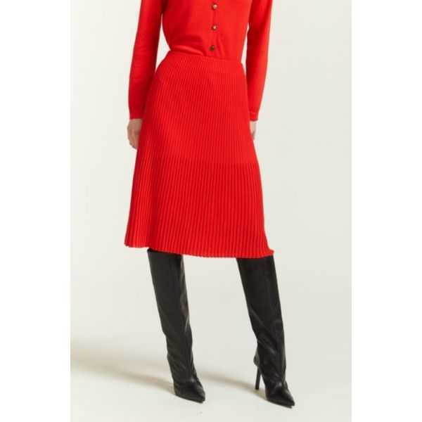 Pleated skirt