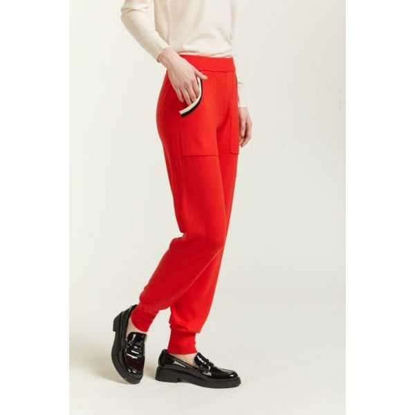 Pantalone con polsino