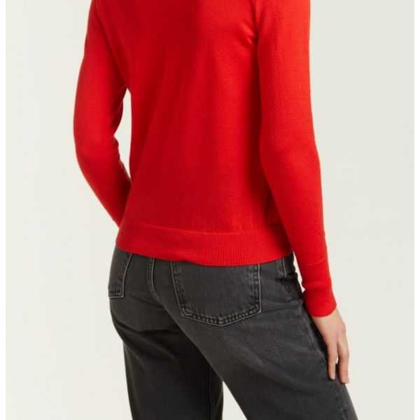 Maglia scollo a V basic