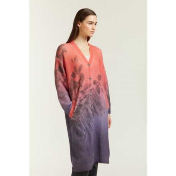 Cappotto con stampa Degradè