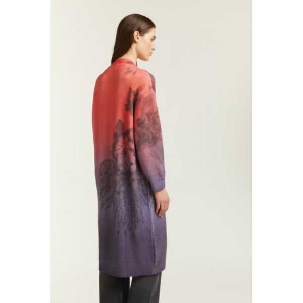 Cappotto con stampa Degradè