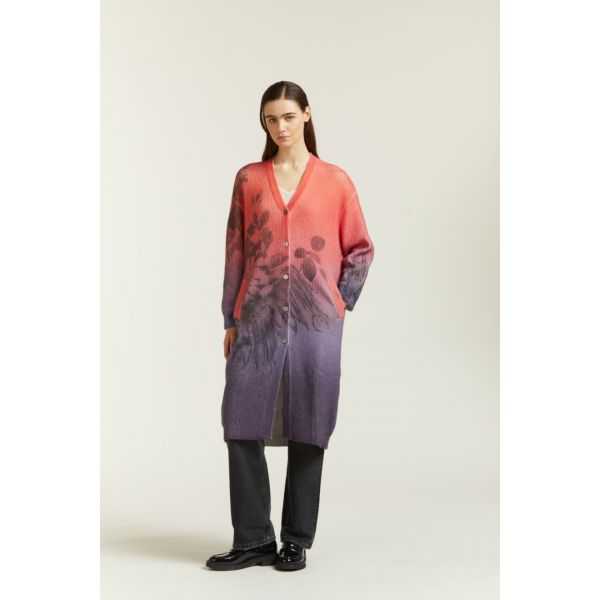 Cappotto con stampa Degradè