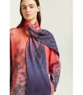 Scarf with Degradè print