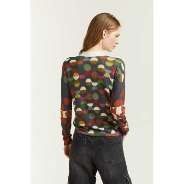 Polo shirt with Pop print