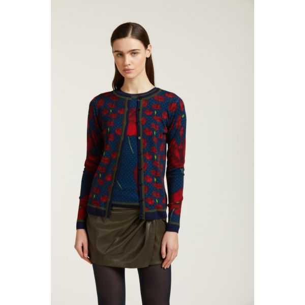 Twin set with Poppies print (Z206+Z207) double use