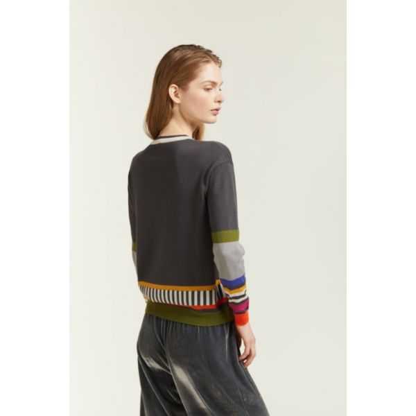 Twin set with striped pattern (Z192+Z193)