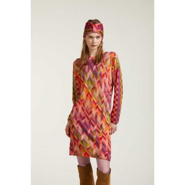 Abito stampa Chevron double use