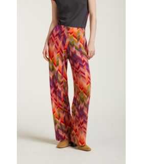 Pantalone stampa Chevron