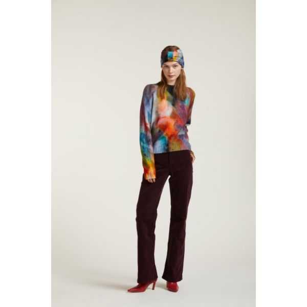 Lupetto Oversize con stampa Shaded double use