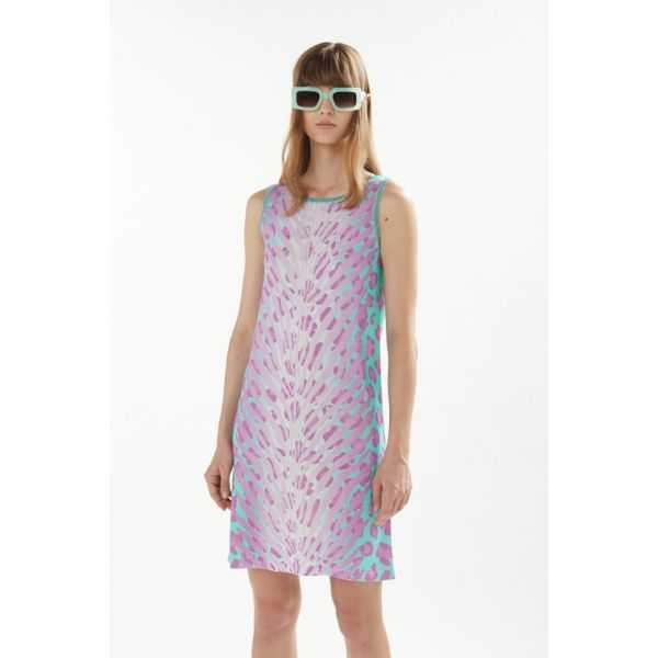 Dress with Animalier print double use