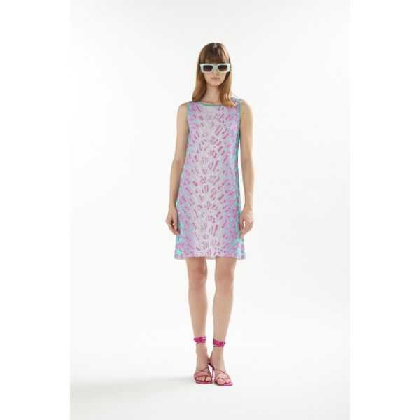 Dress with Animalier print double use