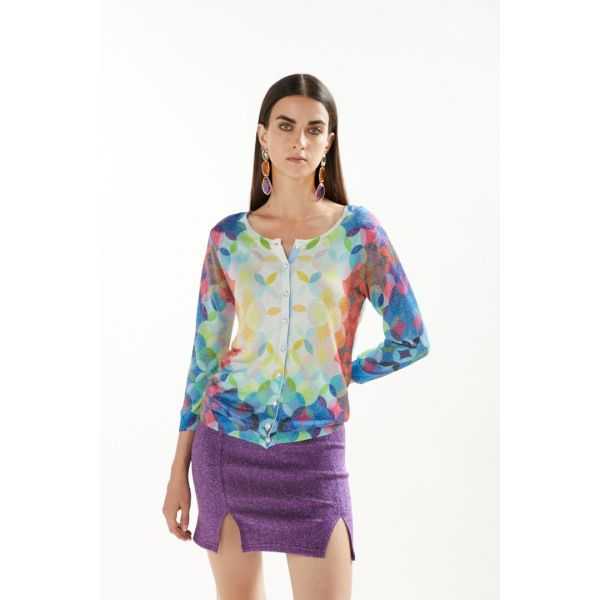 Twin set con stampa Cool double use