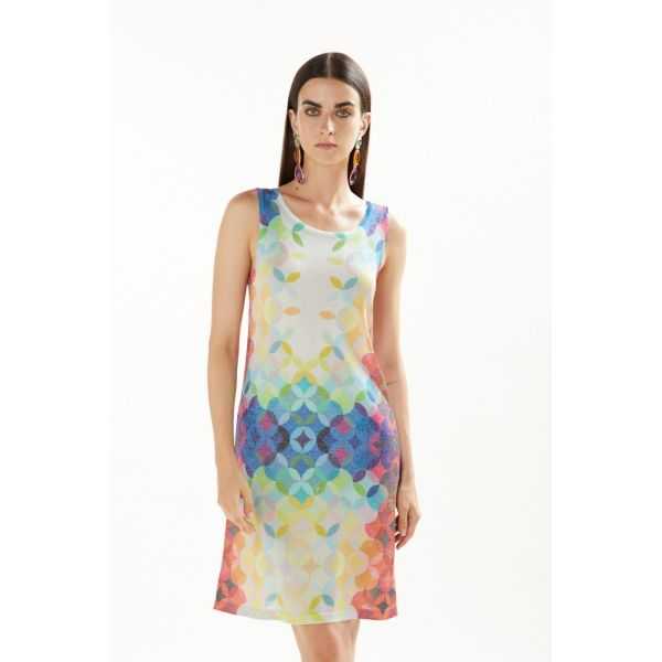 Dress with Cool print double use