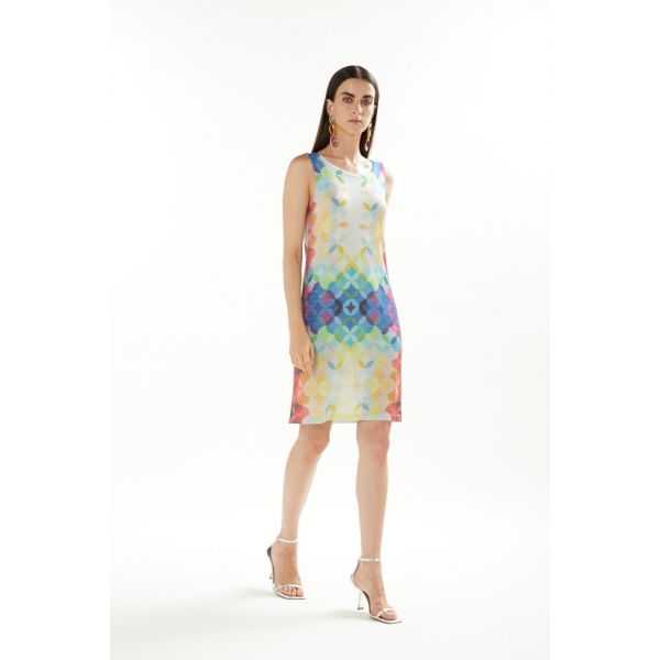 Dress with Cool print double use