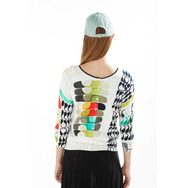 Twin set with Pop print double use