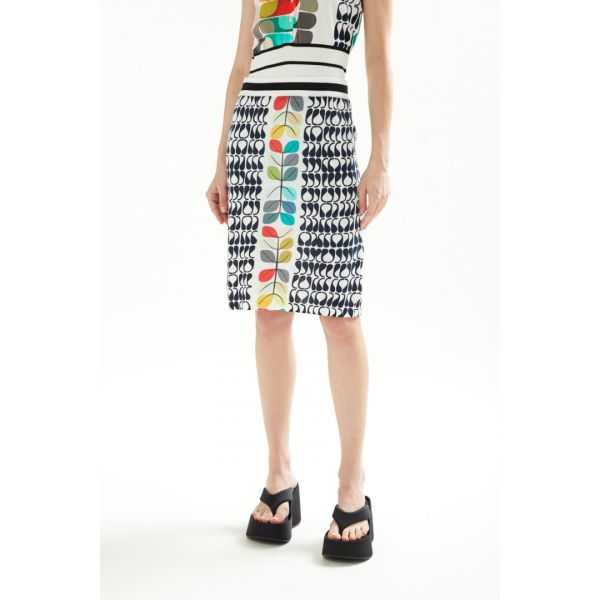 Skirt with Pop print double use