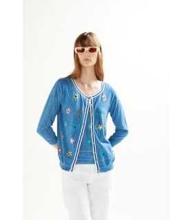 Twin set con stampa Jeans