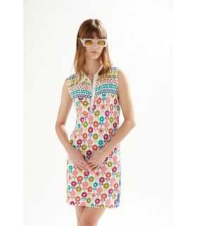 Abito polo con stampa Fun