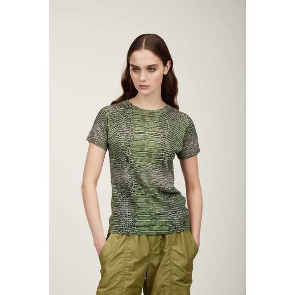 Twin set with Cocco bicolor print double use