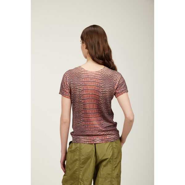 Twin set with Cocco bicolor print double use