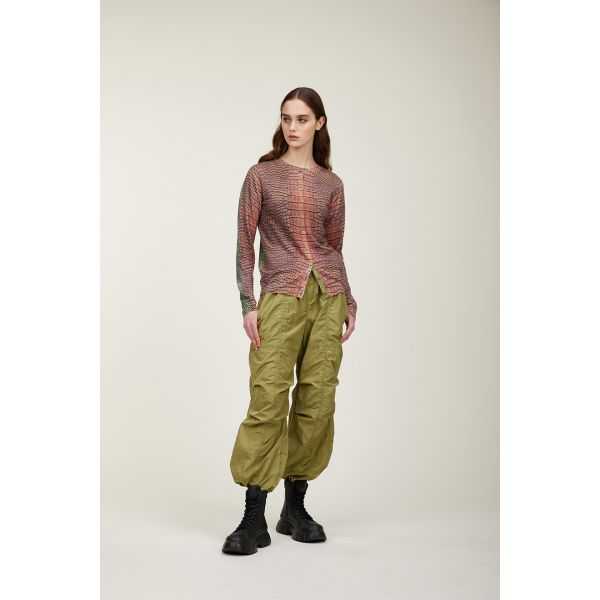 Korean jacket with Cocco bicolor print