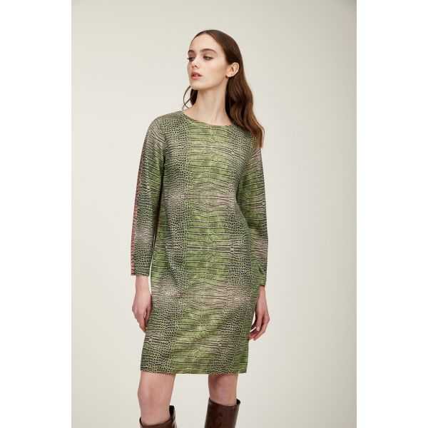 Dress with Cocco bicolor print double use
