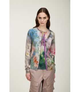 Twin set con stampa Rugiada double use