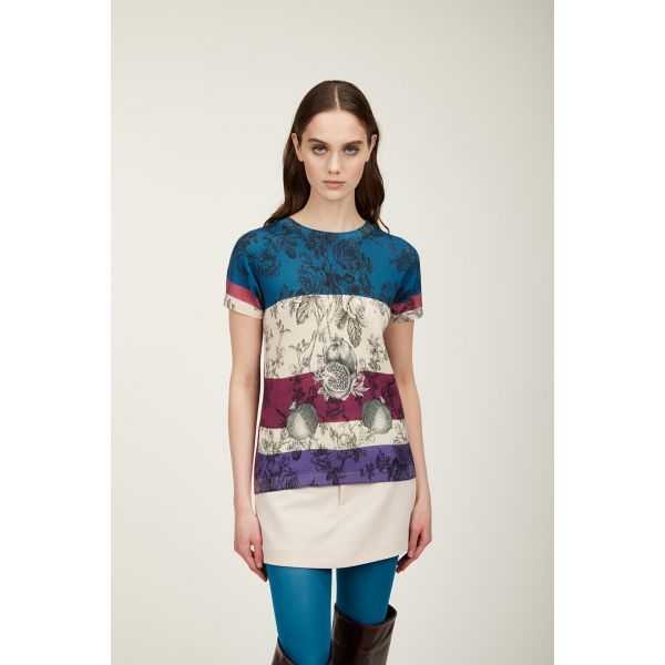 Twin set with Decoupage print double use