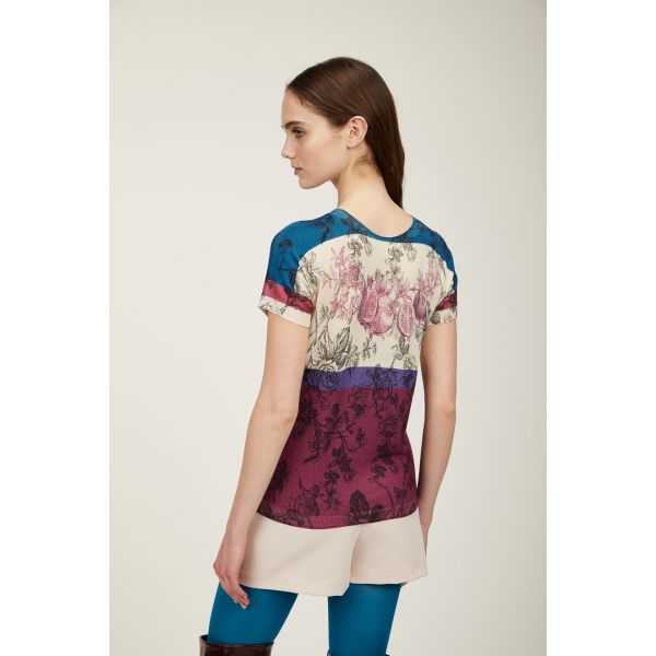 Twin set with Decoupage print double use