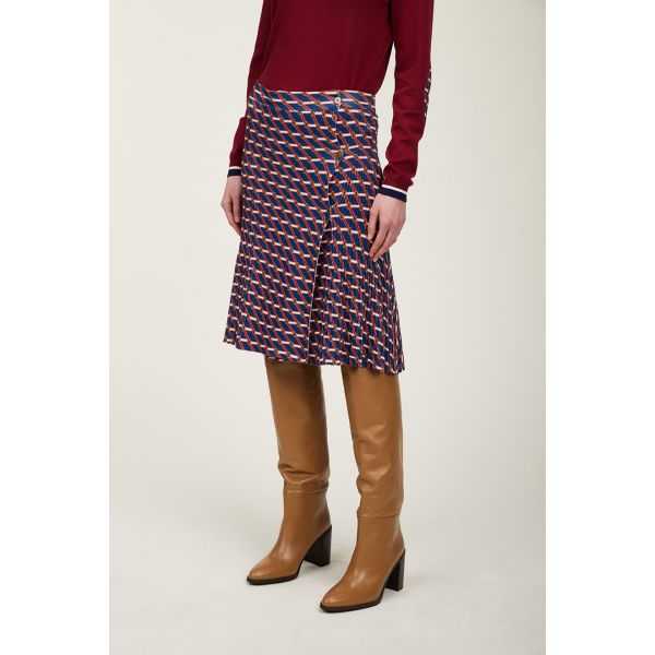 Kilt con stampa Cinture