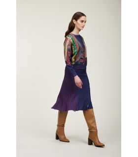Twin set con stampa Cravatte e pois