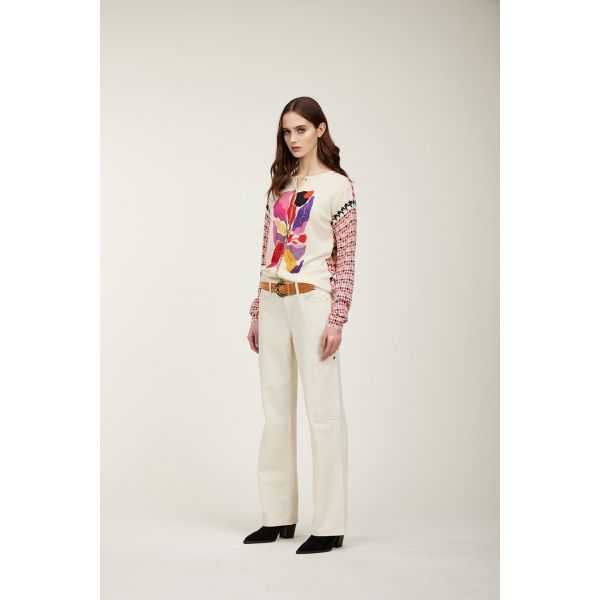 Giacca coreana con stampa Pop double use