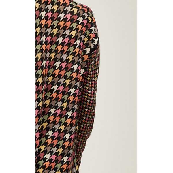 Korean jacket with Pop print double use