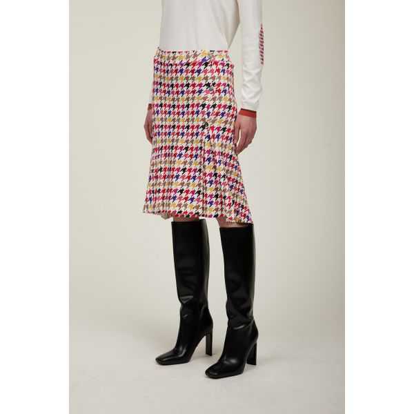 Kilt con stampa Pop