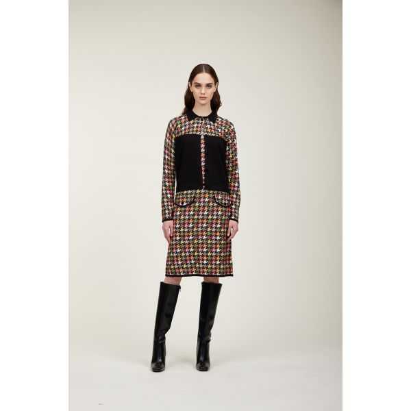 Jacket with Pop print