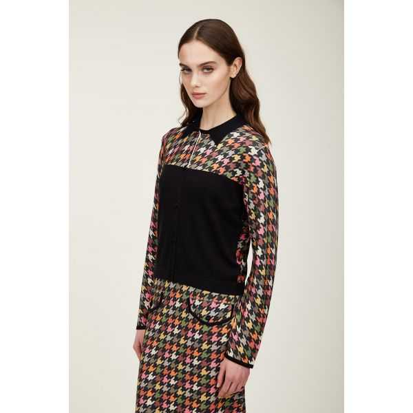 Jacket with Pop print
